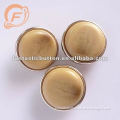 matt finished fashion coat buttons with golden rim